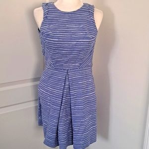 Gap Preppy Blue and White Striped Dress Size 0